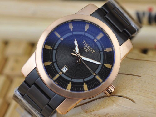 TISSOT (custom급 남성용 Swiss eta Automatic Movment,Sapphire Glass,Stainless Steel Band)