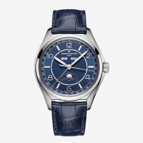 [VACHERON CONSTANTIN] 바쉐론콘스탄틴 FIFTYSIX 오토매틱 컴플리트 캘린더 시계 40mm 4000E 000A-B548