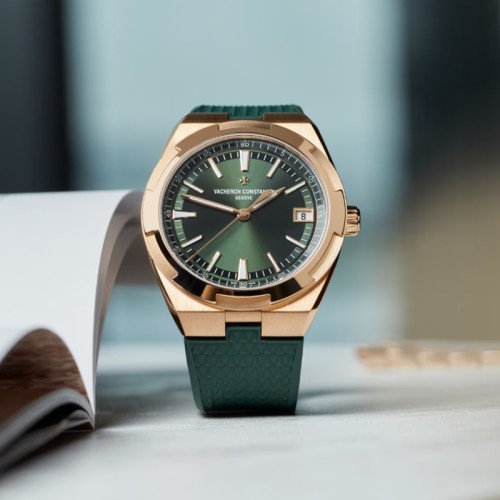 [VACHERON CONSTANTIN] 바쉐론콘스탄틴 OVERSEAS 41MM 오토매틱 시계 그린 4520V210R-B967
