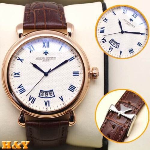 VACHERONCONSTANTIN(custom급 남성용 Swiss eta Automatic Movment,Sapphire Glass,Italy Leather Band)