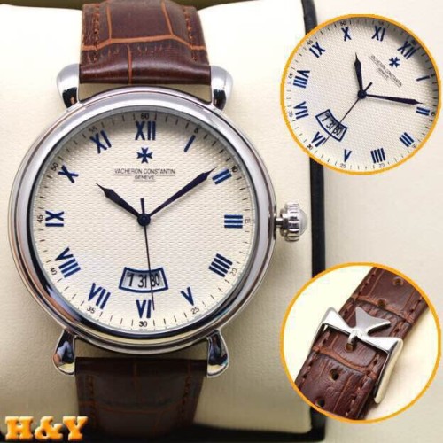 VACHERONCONSTANTIN(custom급 남성용 Swiss eta Automatic Movment,Sapphire Glass,Italy Leather Band)