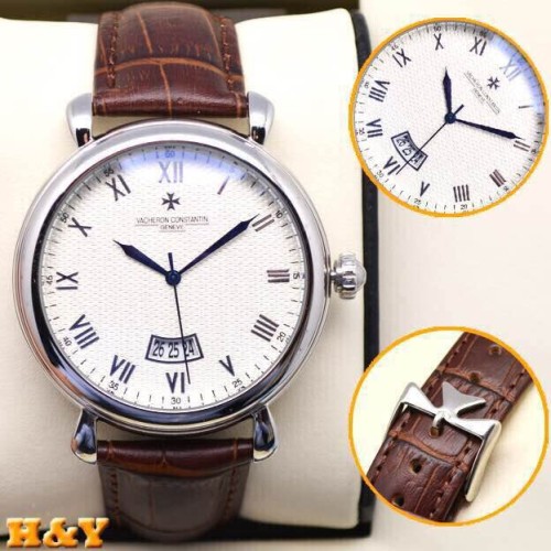 VACHERONCONSTANTIN(custom급 남성용 Swiss eta Automatic Movment,Sapphire Glass,Italy Leather Band)