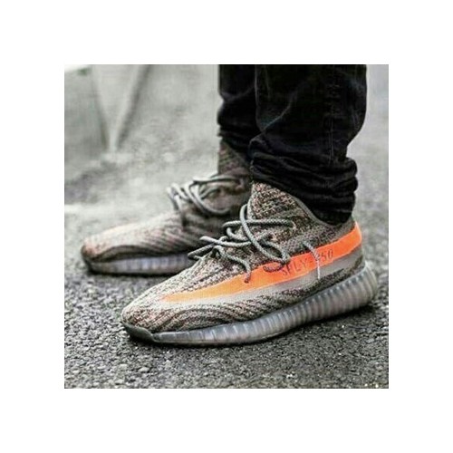 [Adidas] 아디다스 YEEZY 350 V2 그레이오렌지