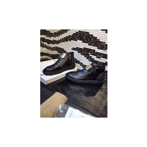 [Alexander Mcqueen] 알렉산더 맥퀸 레더 스타일 하이 스니커즈