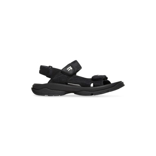 [Balenciaga] 발렌시아가 TOURIST 샌들 블랙 706277W2CCA1000