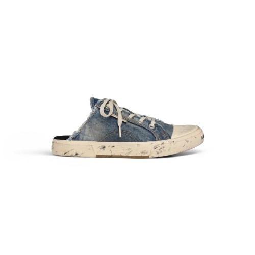 [Balenciaga] 발렌시아가 남/여 블루 디스트로이드 데님 뮬 스니커즈 693953W3RCL4090