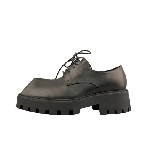 [Balenciaga] 발렌시아가 RHINO 스퀘어 토 더비 슈즈 21081345