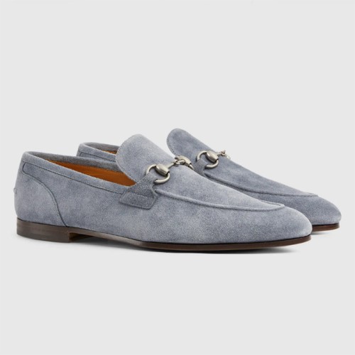 [Gucci] 구찌 조르단 홀스빗 장식 스웨이드 로퍼 406994AADUN 1602