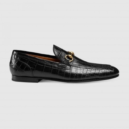 [Gucci] 구찌 조던 악어 로퍼 406994 EC200 1000