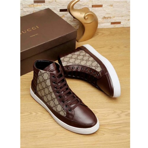 [Gucci] Men's Highte Neck Sneakers 170823-6
