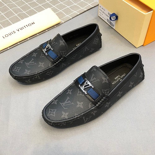 [Louis vuitton] 루이비통 로고 스트랩 레더 드라이버 슈즈 20033030