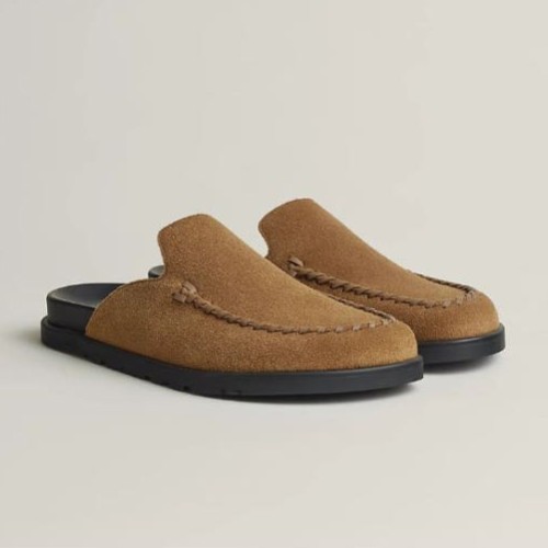 [Hermes] 에르메스 남성 조한 스웨이드 뮬 슬리퍼 3색상 H242985ZH F7420
