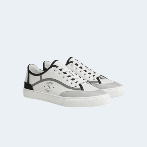 [Hermes] 에르메스 겟 레더 스니커즈 멀티 블랑 41 H231725