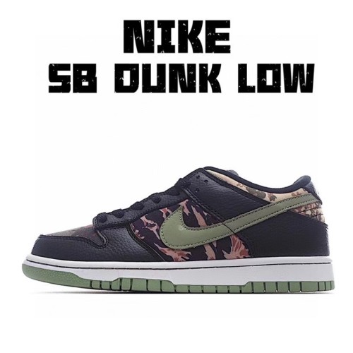 [NIKE] 나이키 덩크 로우 SE 블랙 멀티 카모 DH0957-001