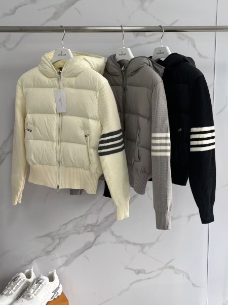 톰브라운 니트패딩