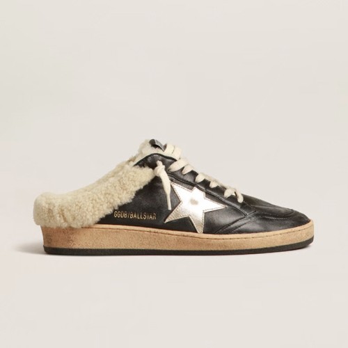 [Golden Goose] 골든구스 플래티넘 스타 & 시어링 라이닝 나파 볼스타 사봇 GWF00436.F004042.90370