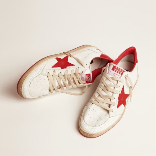 [Golden Goose] 골든구스 화이트 레더 볼스타 GMF00117.F000325.10275