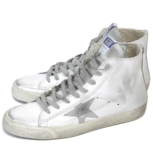 [Golden Goose] - 골든구스 빈티지 올래더 프란시 하이탑 (그레이스타) 14FW - G25U591 G3
