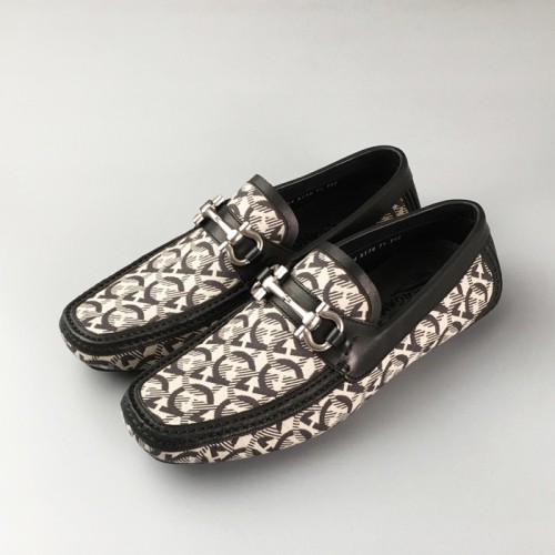 [Ferragamo] 살바토레 페라가모 로고 로퍼 슈즈 20060230