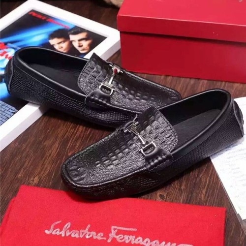 [Ferragamo] 페레가모 악어패턴 로퍼