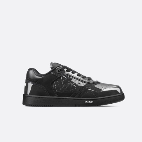 [Dior] 디올 B27 블랙 페이턴트 가죽 로우탑 스니커즈 3SN272ZYV_H900