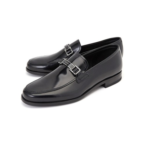[Prada] 프라다 인그레이브 로고 장식 로퍼 2DB179_P39_F0002