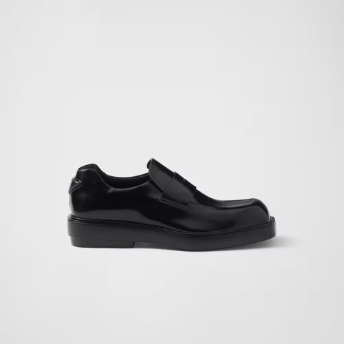 [Prada] 프라다 브러쉬드 가죽 로퍼 2DG148_055_F0002_F_G000