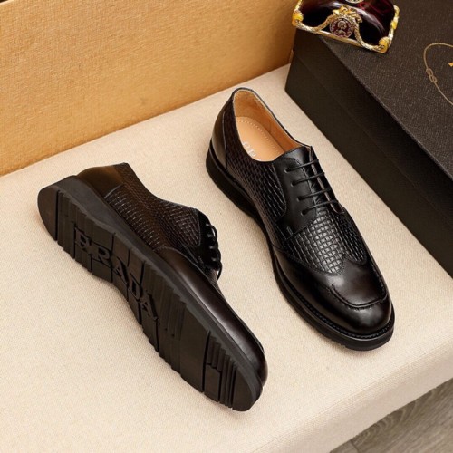 [Prada] 프라다 카우하이드 가죽 로퍼 22110771