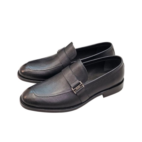 [Prada] 프라다 탭 사피아노 레더 로퍼 슈즈 22042641