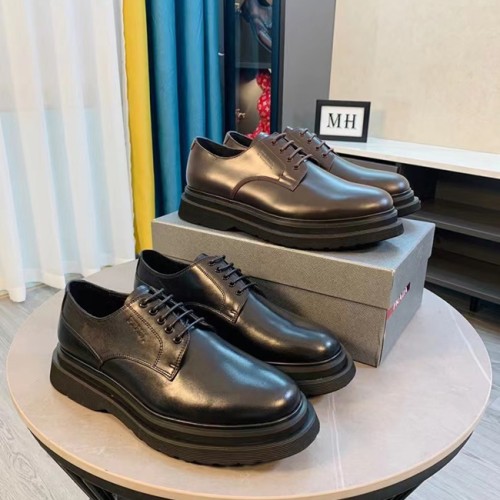 [Prada] 프라다 레더 옥스포드 슈즈 21061142