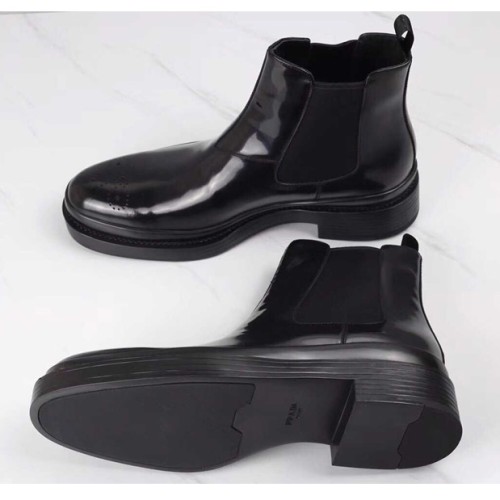[Prada] 프라다 카프스킨 첼시 부츠 19120230