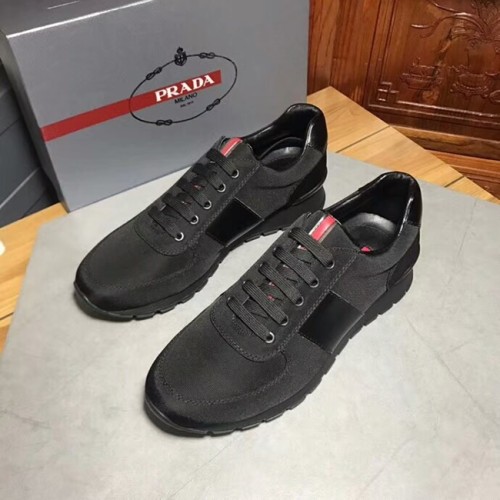 [Prada] 프라다 로고 스니커즈 19030635