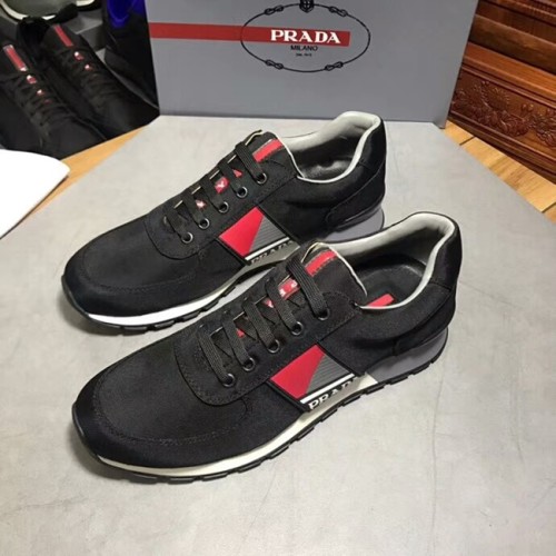 [Prada] 프라다 로고 스니커즈 19030634