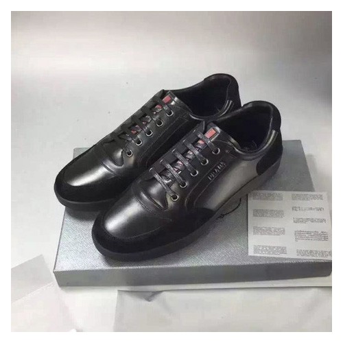 [Prada] 프라다 소가죽 스니커즈