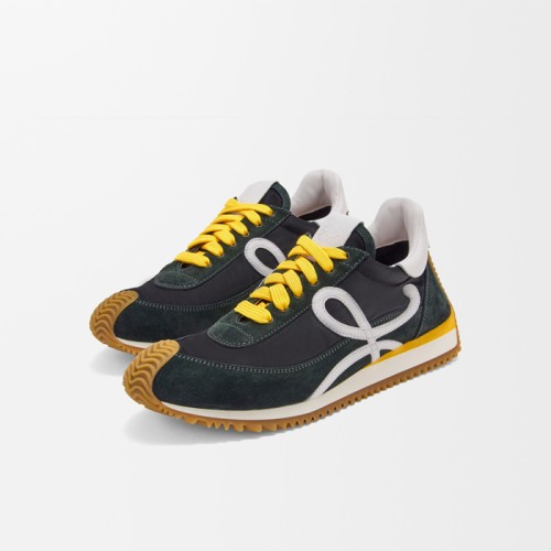 [LOEWE] 로에베 Flow Runner 2.0 in nylon and suede