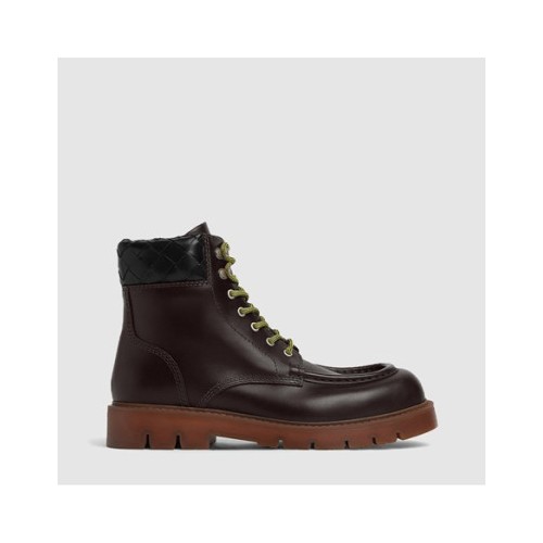[Bottega Veneta] 보테가 베네타 해독 레이스 업 앵클 부츠 폰덴테 러버 763713