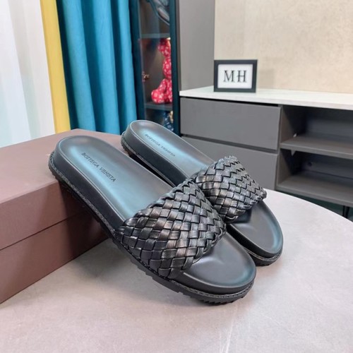 [Bottega Veneta] 보테가 베네타 레더 리빙 슬리퍼 22041631