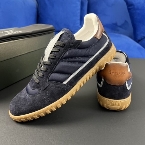 [Berluti] 벨루티 스웨이드 스니커즈 24031530
