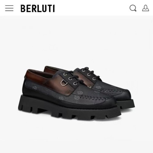 [Berluti] 벨루티 트위스트 보트 시그니처 21050635