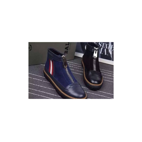 [Bally] 발리 남성 지퍼포인트 하이 스니커즈(2컬러)