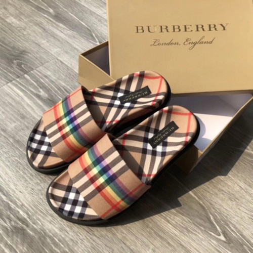 [Burberry] 버버리 레인보우 빈티지 슬리퍼 407682