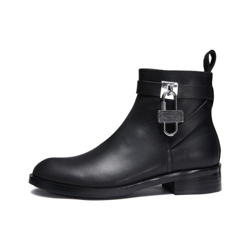 [Givenchy] 지방시 패드락 카프 스킨 앵클 부츠 21122047