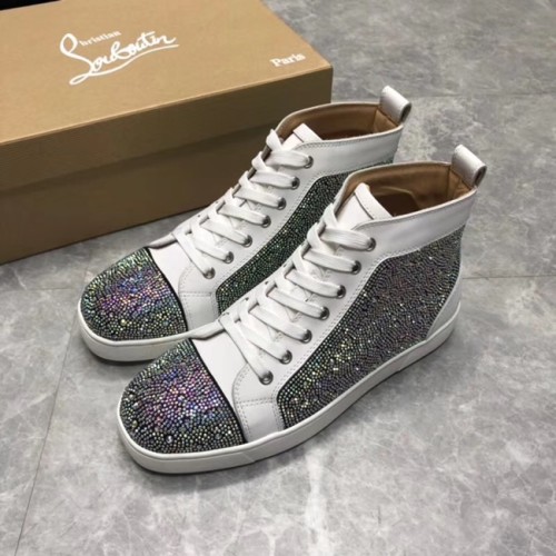 [Christian Louboutin] 크리스찬 루부탱 남/여 핫피스 하이탑 스니커즈 19120932