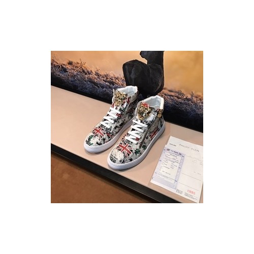 [Philipp Plein] 필립 플레인 하이탑 스니커즈 18010943