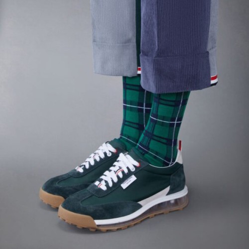 [Thom Browne] 톰브라운 스웨이드 클리어 솔 테크 러너 MFD239B