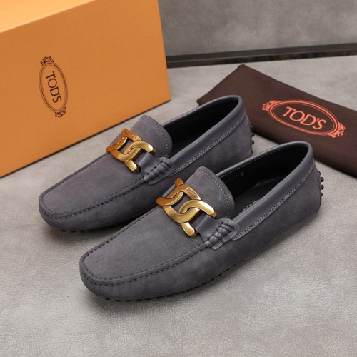 [Tods] 토즈 클래식 로고 스웨이드 드라이빙 로퍼 24050844