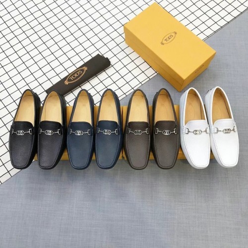 [Tods] 토즈 로고 레더 로퍼 21030937