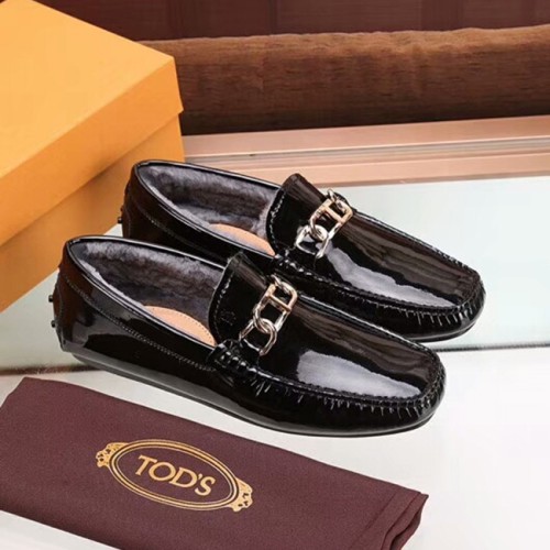 [Tods] 토브 퍼 에나멜 로퍼 18101636