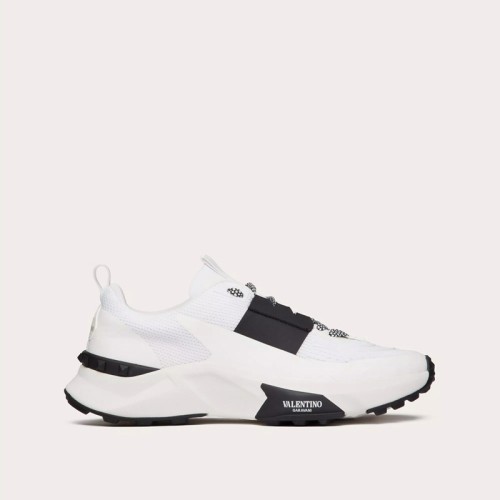 [Valentino] 발렌티노 메시 러버라이즈 패브릭 트루 액트 로우탑 스니커즈 5Y2S0H96PTN_6L0