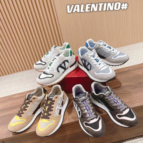 [Valentino] 발렌티노 NETRUNNER 패브릭 & 스웨이드 스니커즈 YS0F28SAS